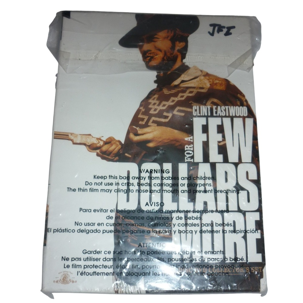 For a Few Dollars More DVD Clint Eastwood 2-Disc Collector's Set Sergio Leone R